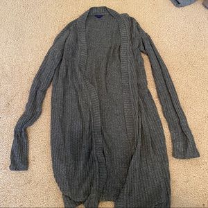 ribbed cardigan
